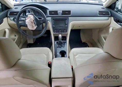 2015 Volkswagen Passat S from USA, damaged, VIN 1VWAS7A30FC111989